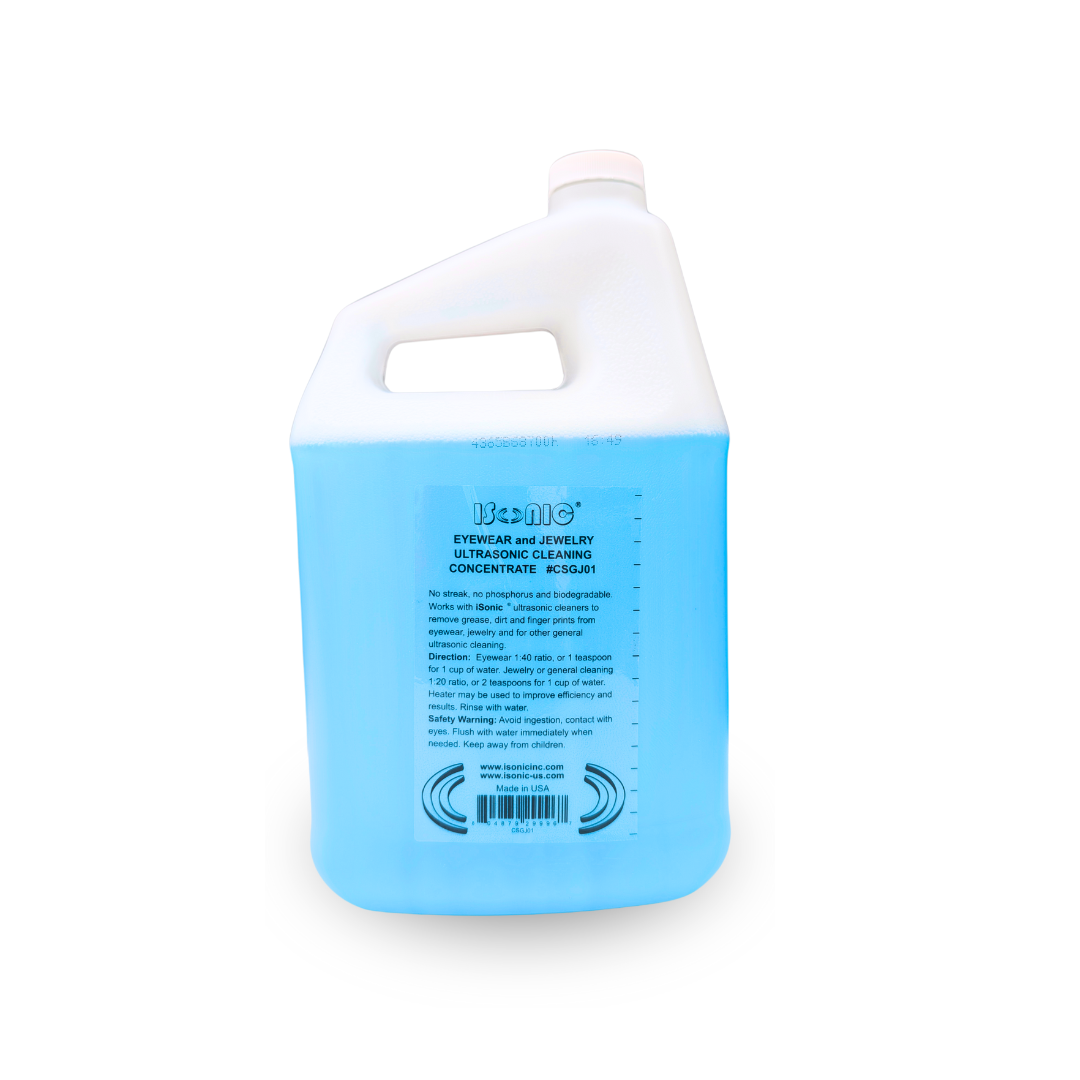 CSGJ01 | iSonic® Jewelry and Eyewear Cleaning Solution Concentrate