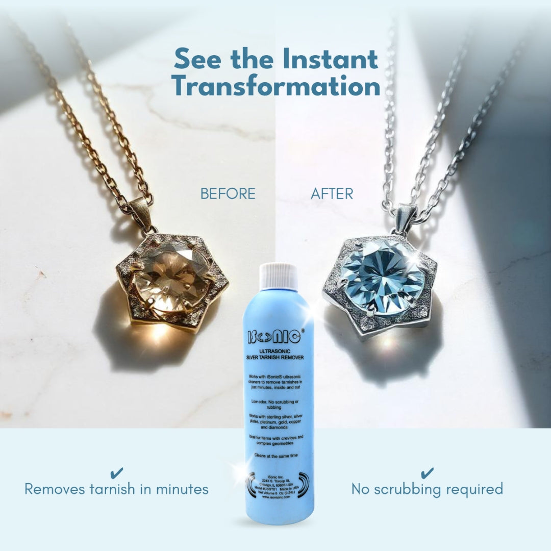 CSST01 | iSonic® Ultrasonic Silver Tarnish Remover