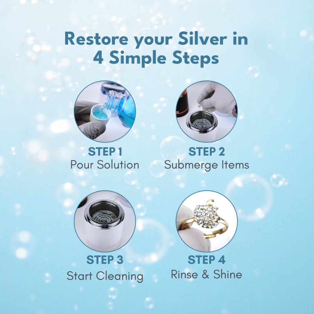 CSST01 | iSonic® Ultrasonic Silver Tarnish Remover