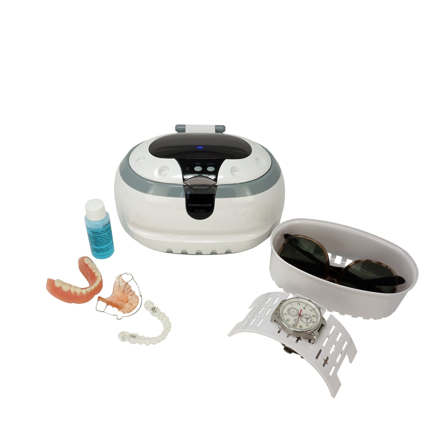 CD2800 | iSonic® Personal Ultrasonic Cleaner for jewelry, eyeglasses, watches