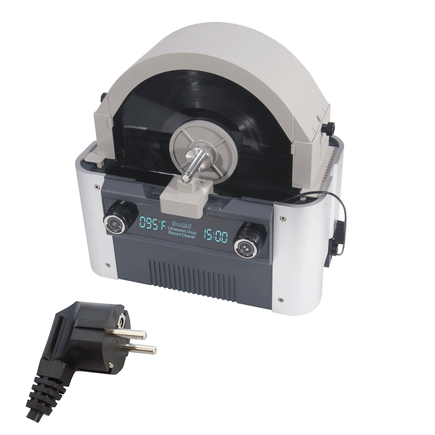 CS6.1-PRO | iSonic® Motorized Ultrasonic Vinyl Record Cleaner for 10 Records, with Filter and Spin Drying. Winner of Audiophile's Gear of The Year Award 2023!