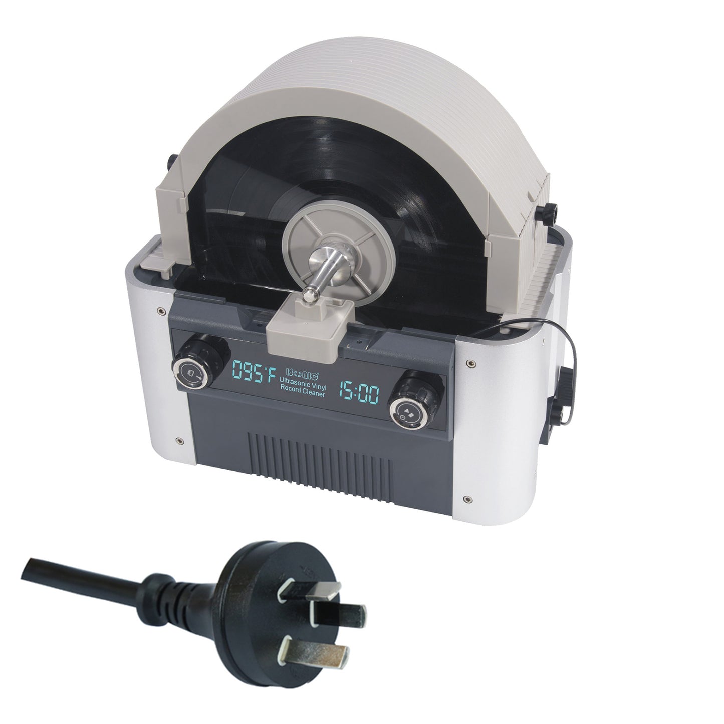 CS6.1-PRO | iSonic® Motorized Ultrasonic Vinyl Record Cleaner for 10 Records, with Filter and Spin Drying. Winner of Audiophile's Gear of The Year Award 2023!