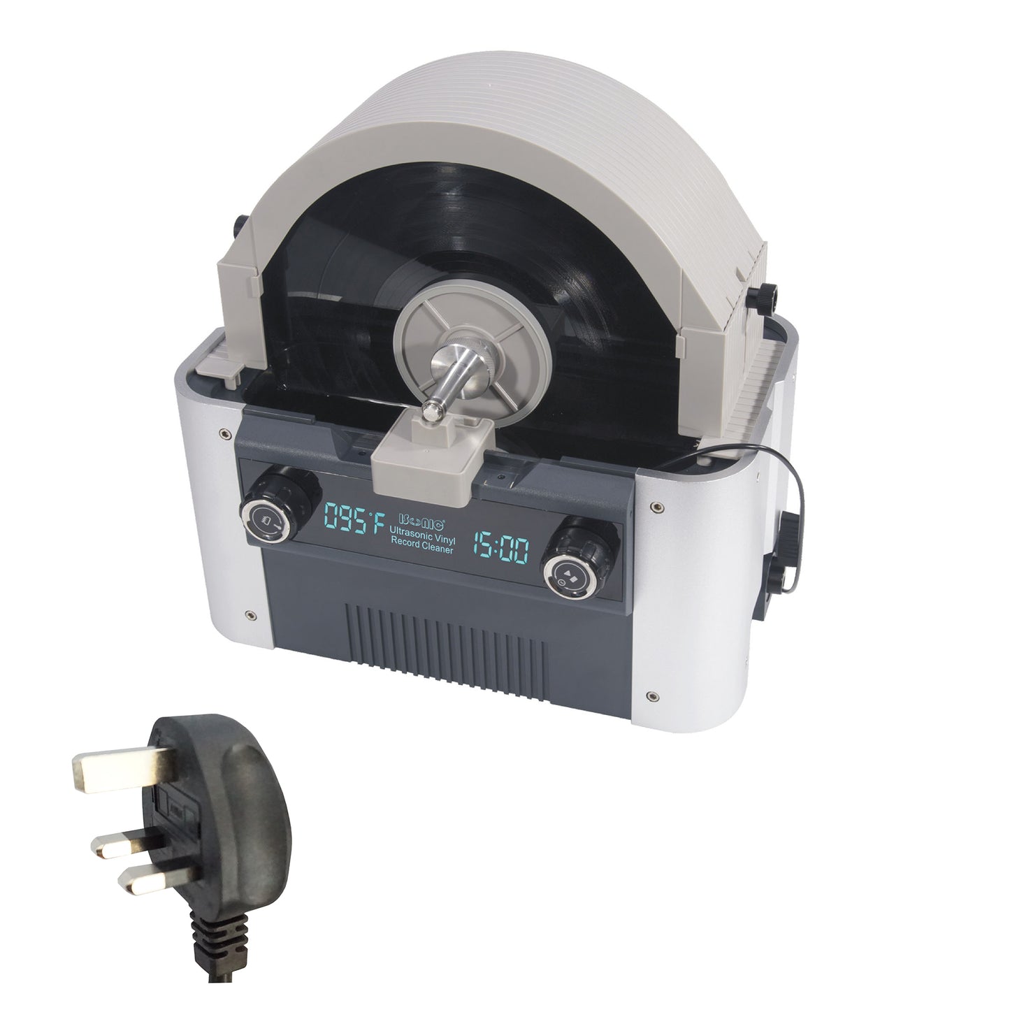 CS6.1-PRO | iSonic® Motorized Ultrasonic Vinyl Record Cleaner for 10 Records, with Filter and Spin Drying. Winner of Audiophile's Gear of The Year Award 2023!