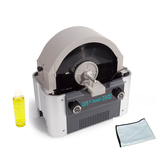 CS6.1-PRO | iSonic® Motorized Ultrasonic Vinyl Record Cleaner for 10 Records, with Filter and Spin Drying. Winner of Audiophile's Gear of The Year Award 2023!