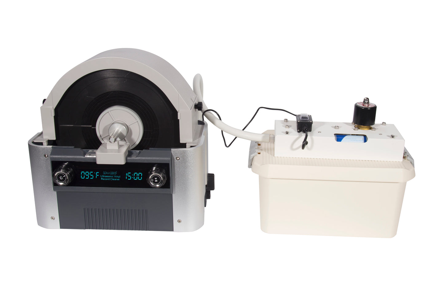 CS6.1-PRO | iSonic® Motorized Ultrasonic Vinyl Record Cleaner for 10 Records, with Filter and Spin Drying. Winner of Audiophile's Gear of The Year Award 2023!