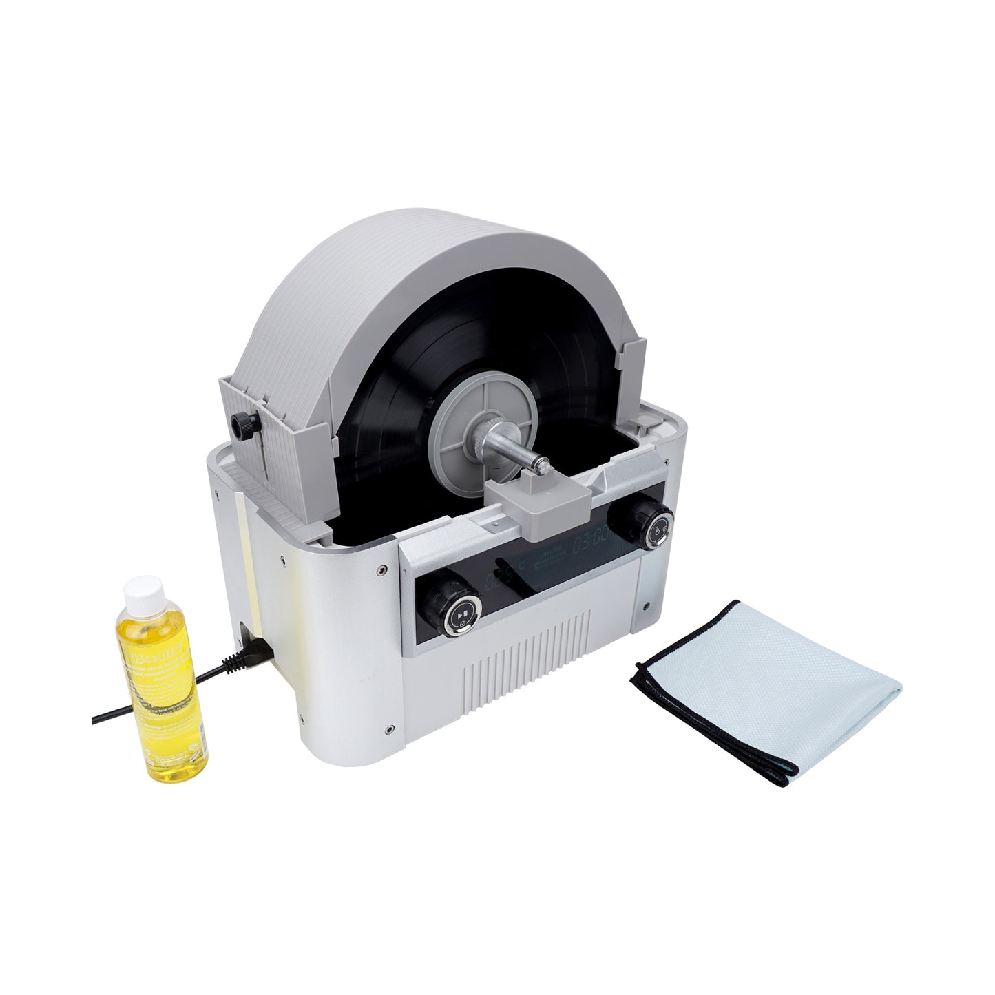 CS6.2-PRO | iSonic® Motorized Ultrasonic Vinyl Record Cleaner for 10 Records, with Filter and Spin Drying