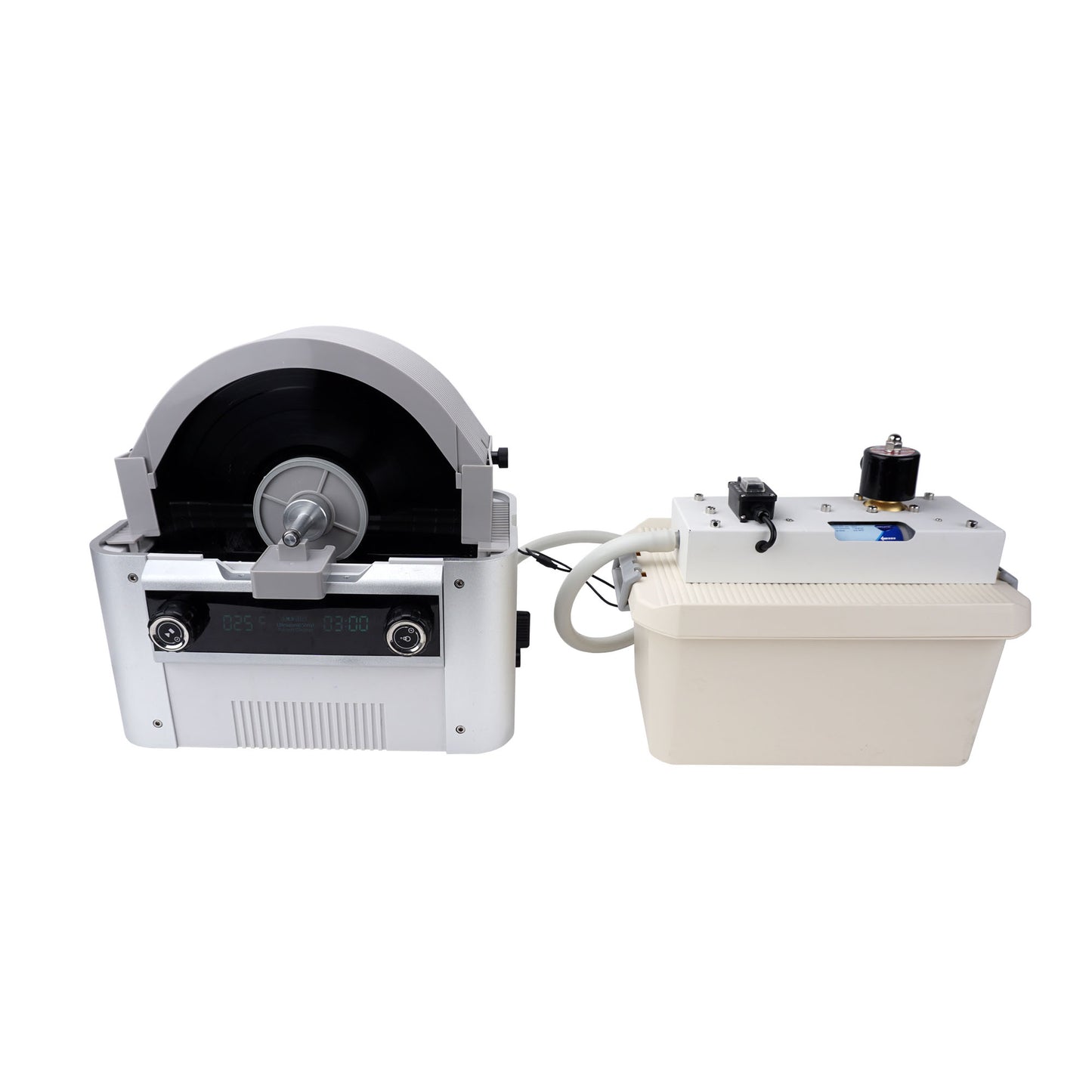 CS6.2-PRO | iSonic® Motorized Ultrasonic Vinyl Record Cleaner for 10 Records, with Filter and Spin Drying