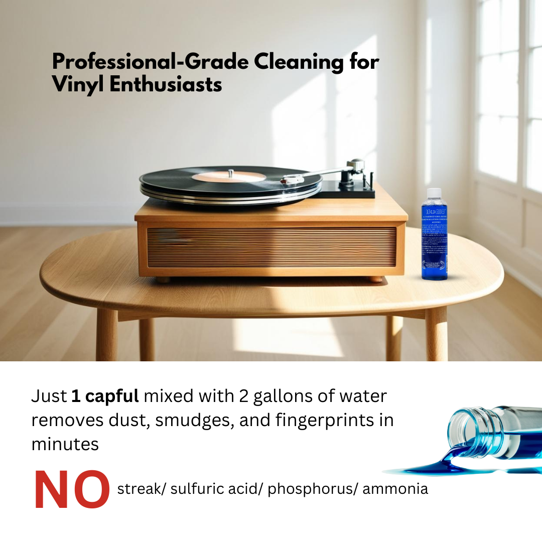 CSVR01 | iSonic® Vinyl Record Cleaning Solution Concentrate
