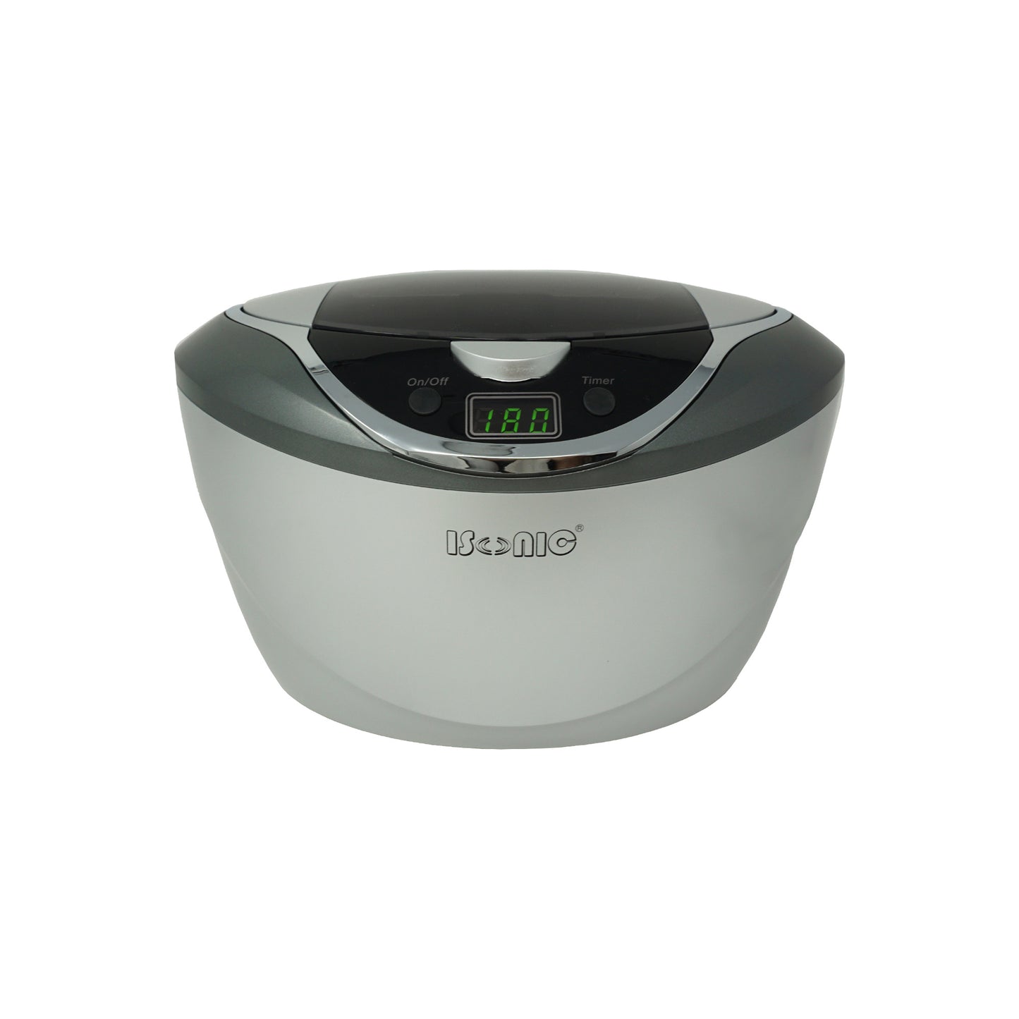 D2840 | iSonic® Digital Ultrasonic Cleaner, 0.8Qt/0.75L for large fashion sunglasses, jewelry