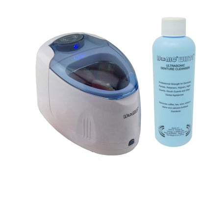 F3900 (almost new)+CSDW01 | iSonic® Ultrasonic Denture/Aligner/Retainer Cleaner plus 8OZ Cleaning Crystal, Free Shipping!