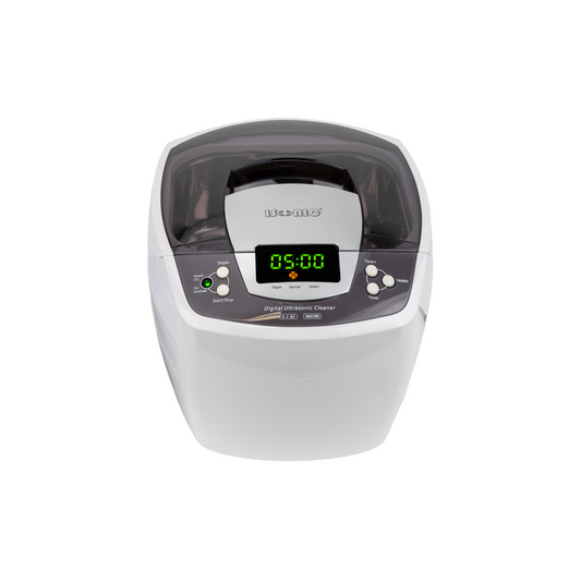 P4810 | iSonic® Ultrasonic cleaner P4810, 2.1Qt/2L, 60W ultrasonic stack transducer, 80W heater