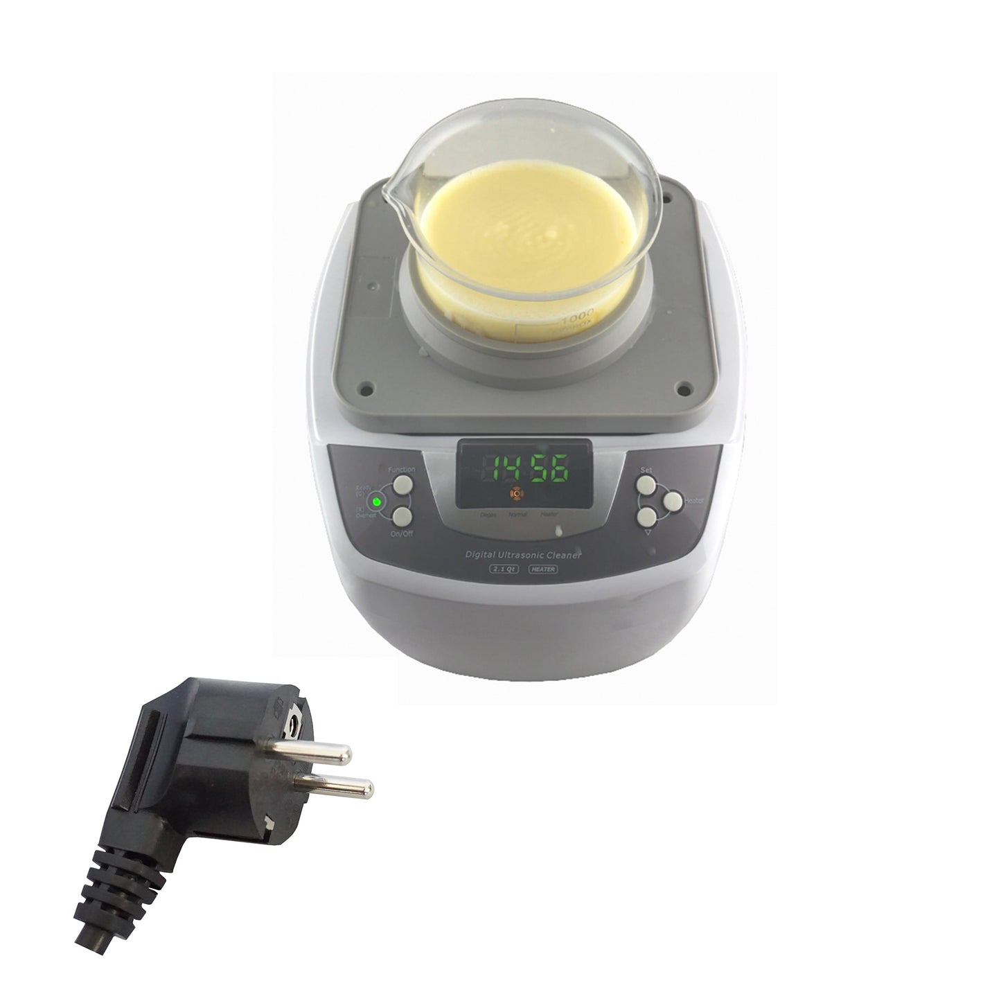 P4810+BHK01/03 | iSonic® Ultrasonic Cleaner P4810 with Beaker Holder Set (for DIY liposomal vitamin c or other supplements)