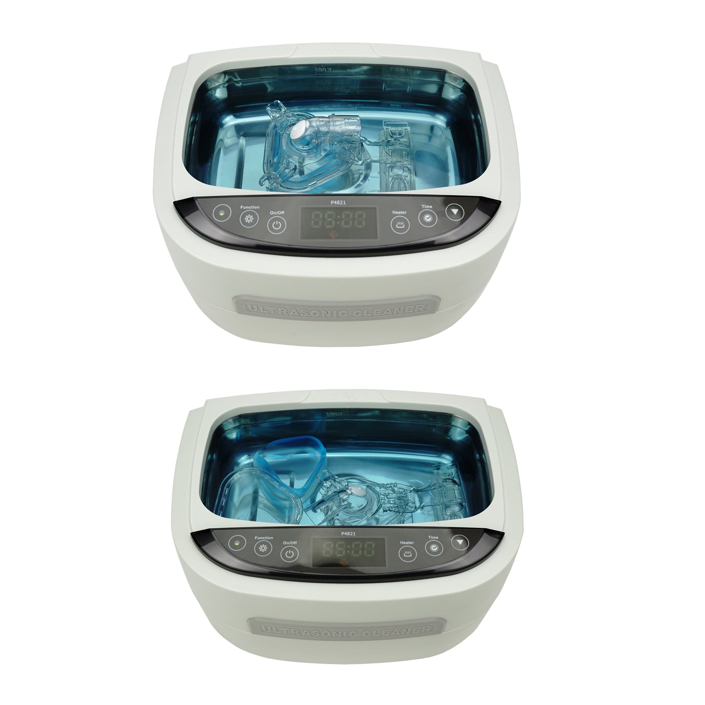 P4821-CPAP (small) | iSonic® Ultrasonic CPAP/BiPAP Cleaner, 2.5L/2.6Qt, Free Shipping!