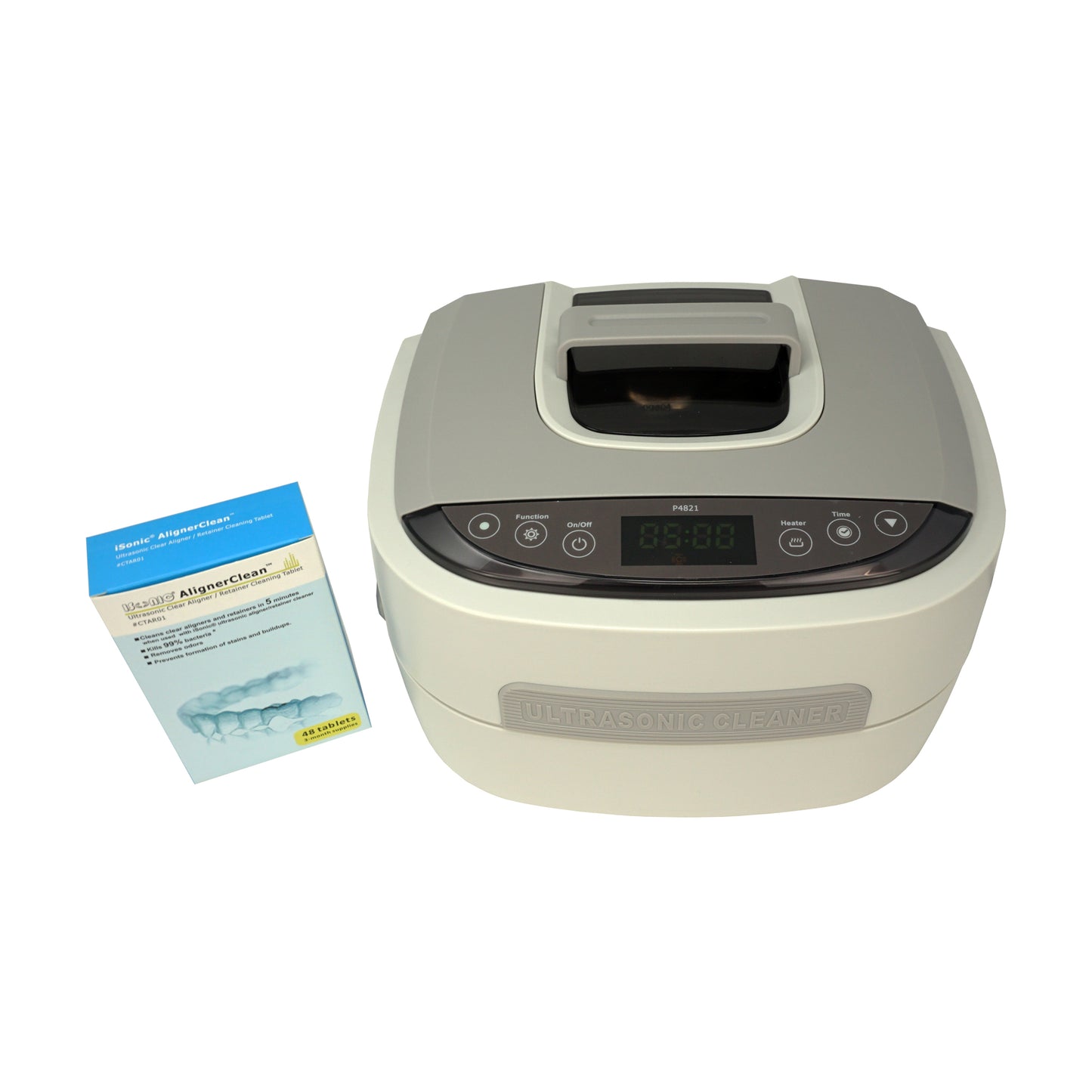 P4821-CPAP (small) | iSonic® Ultrasonic CPAP/BiPAP Cleaner, 2.5L/2.6Qt, Free Shipping!