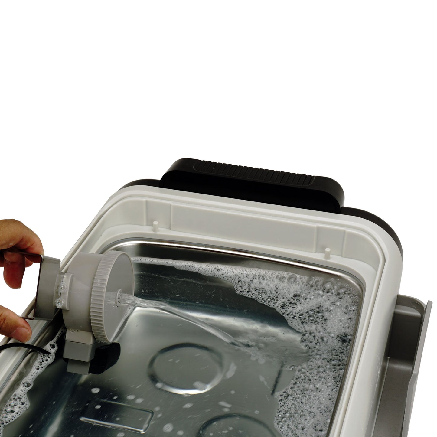 P4875II+MVR10-PRO (almost new) | iSonic® Motorized Ultrasonic Vinyl Record Cleaner for 10 LPs, with Filter and Spin Drying, 2Gal/7.5L, Free Shipping!