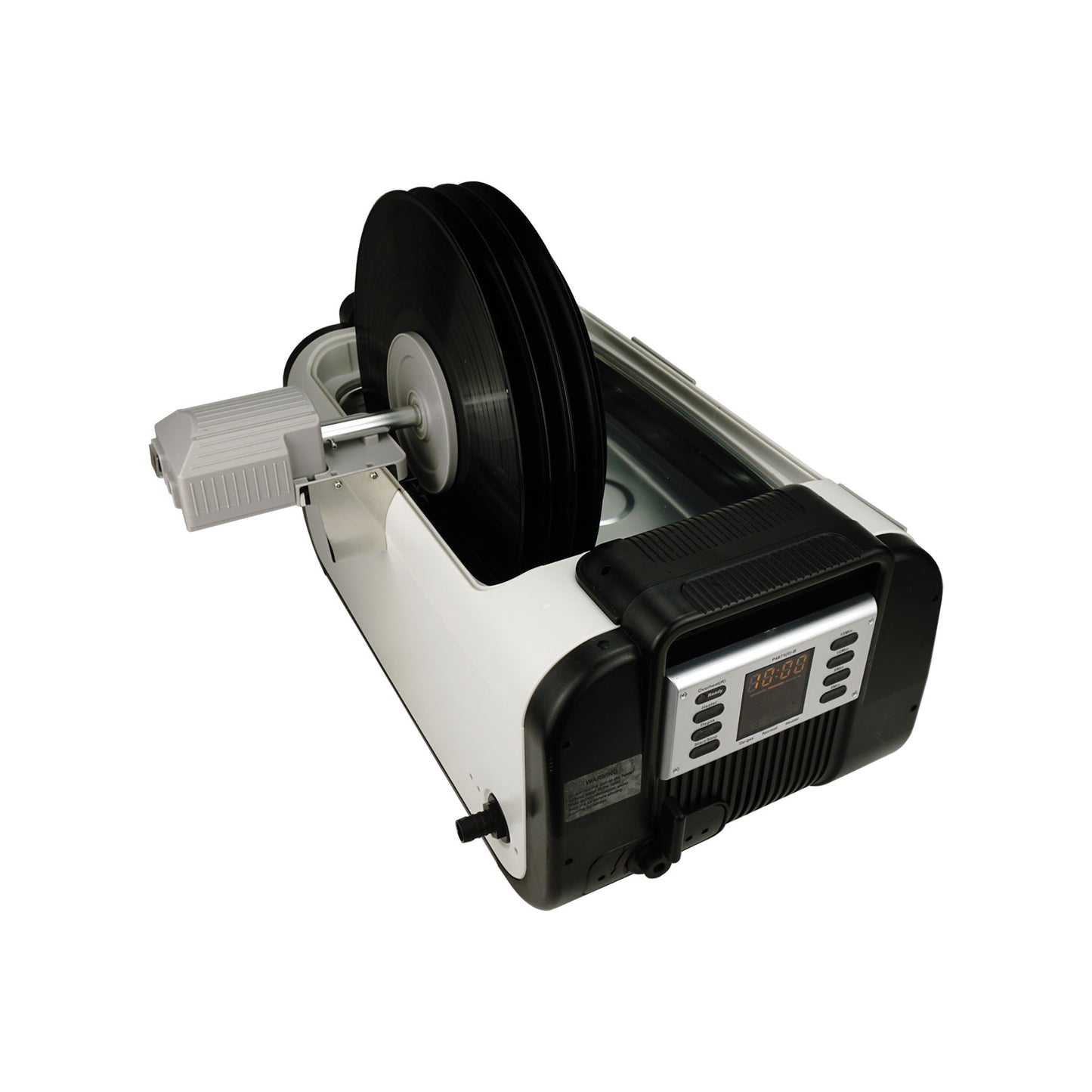 P4875II+MVR5 | iSonic® Ultrasonic Vinyl Record Cleaner for 5-LPs, 2Gal/7.5L with heaters