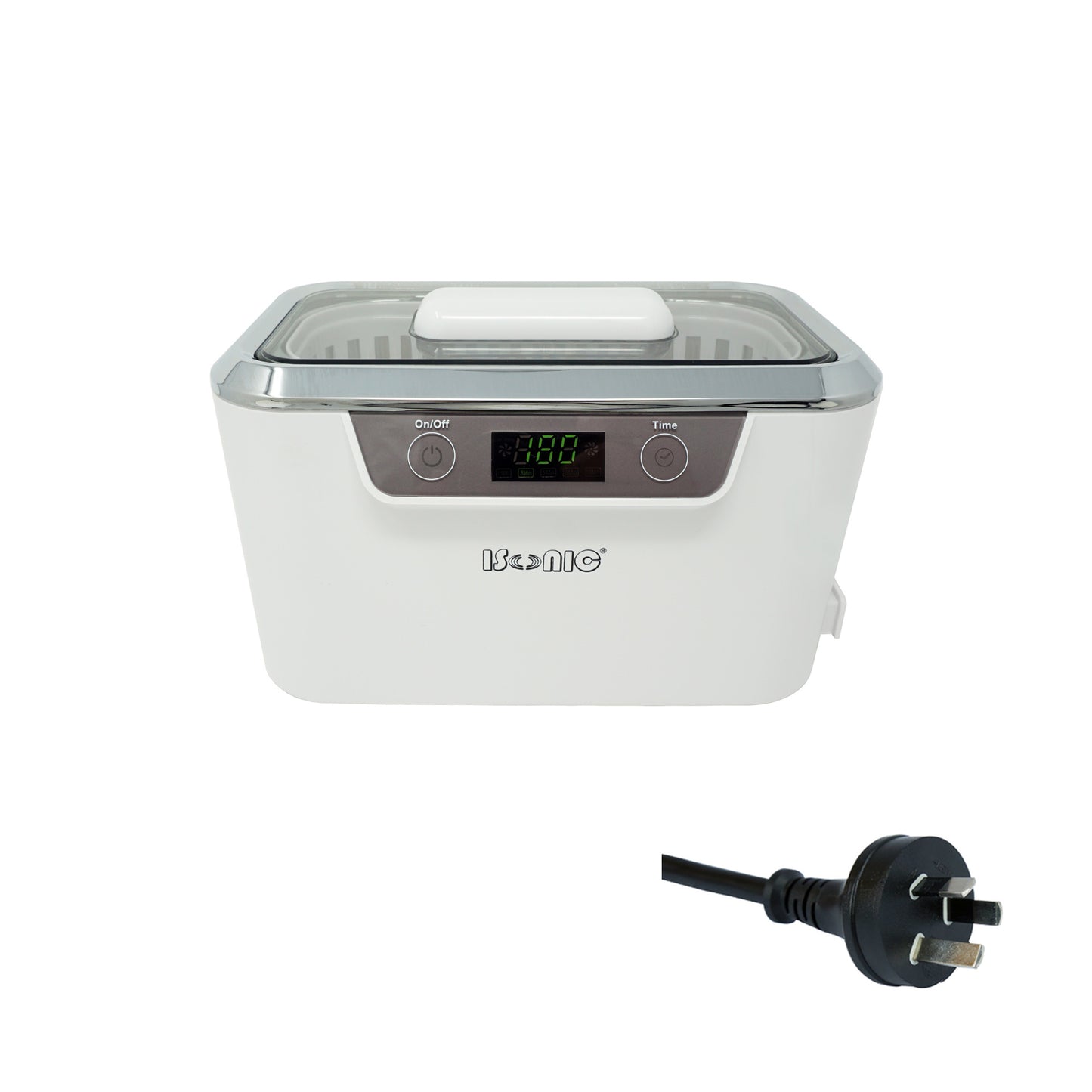 DS300 | iSonic® Digital Touch Sensing Professional Ultrasonic Cleaner, 0.9Qt/0.8L, with 2 wafer transducers