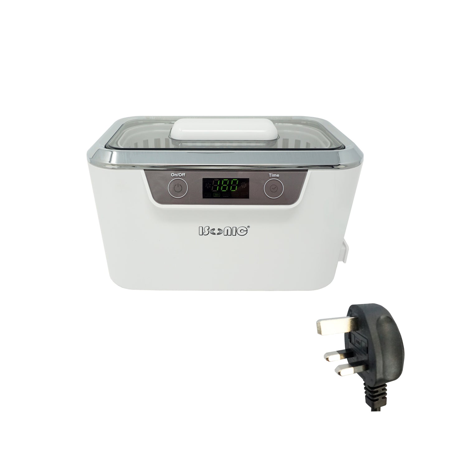 DS300 | iSonic® Digital Touch Sensing Professional Ultrasonic Cleaner, 0.9Qt/0.8L, with 2 wafer transducers
