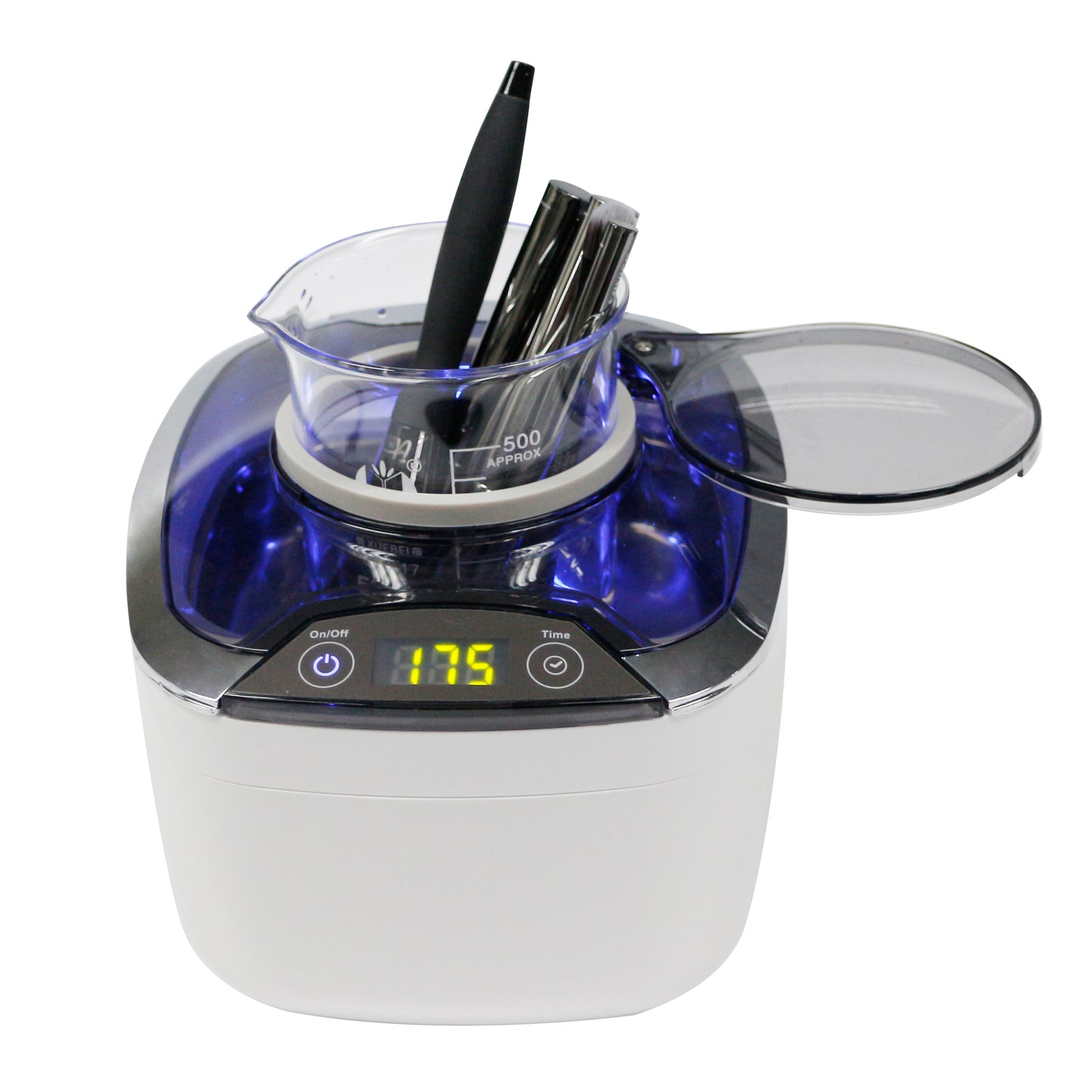 DS400B | iSonic® Miniaturized Commercial Ultrasonic Cleaner for Jewelry, Cosmetic Tools, Eyeglasses