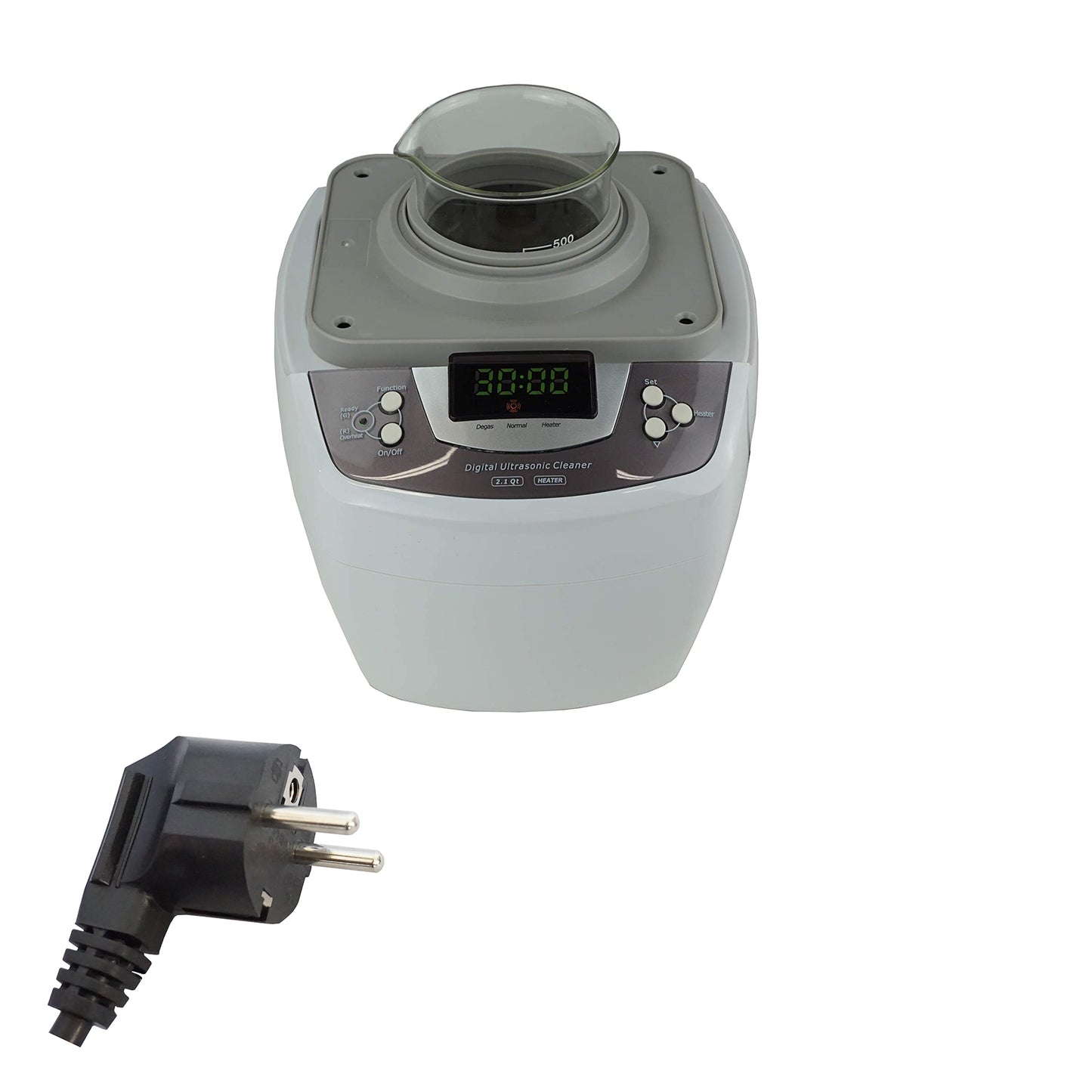 P4810+BHK01/03 | iSonic® Ultrasonic Cleaner P4810 with Beaker Holder Set (for DIY liposomal vitamin c or other supplements)