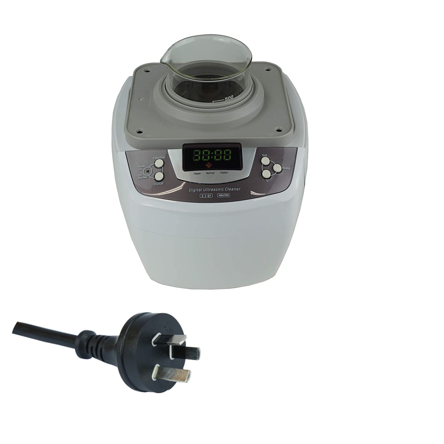 P4810+BHK01/03 | iSonic® Ultrasonic Cleaner P4810 with Beaker Holder Set (for DIY liposomal vitamin c or other supplements)