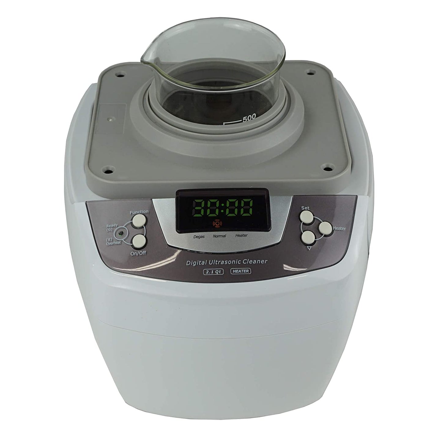 P4810+BHK01/03 | iSonic® Ultrasonic Cleaner P4810 with Beaker Holder Set (for DIY liposomal vitamin c or other supplements)