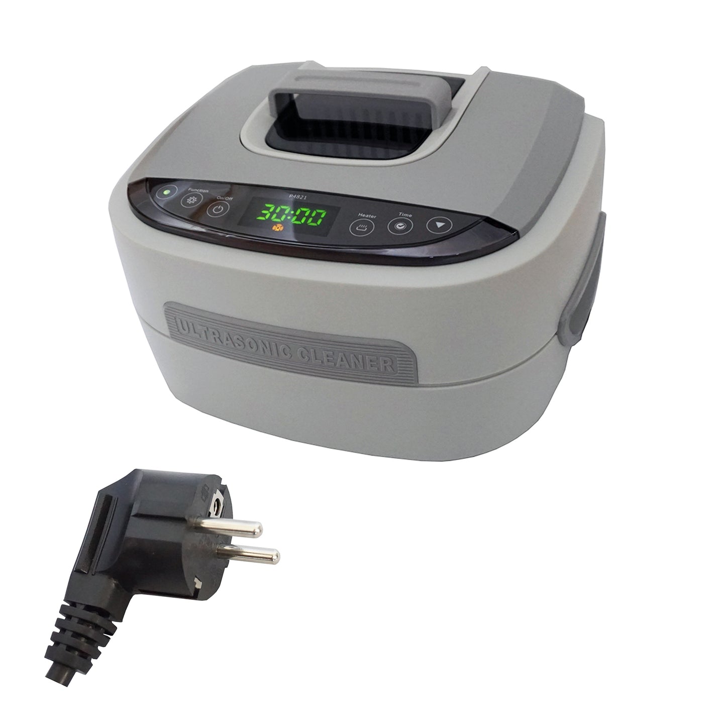 P4821 | iSonic® Ultrasonic Cleaner, 2.5L/2.6Qt, 110V 60W, 30-minute timer, touch-sensing controls
