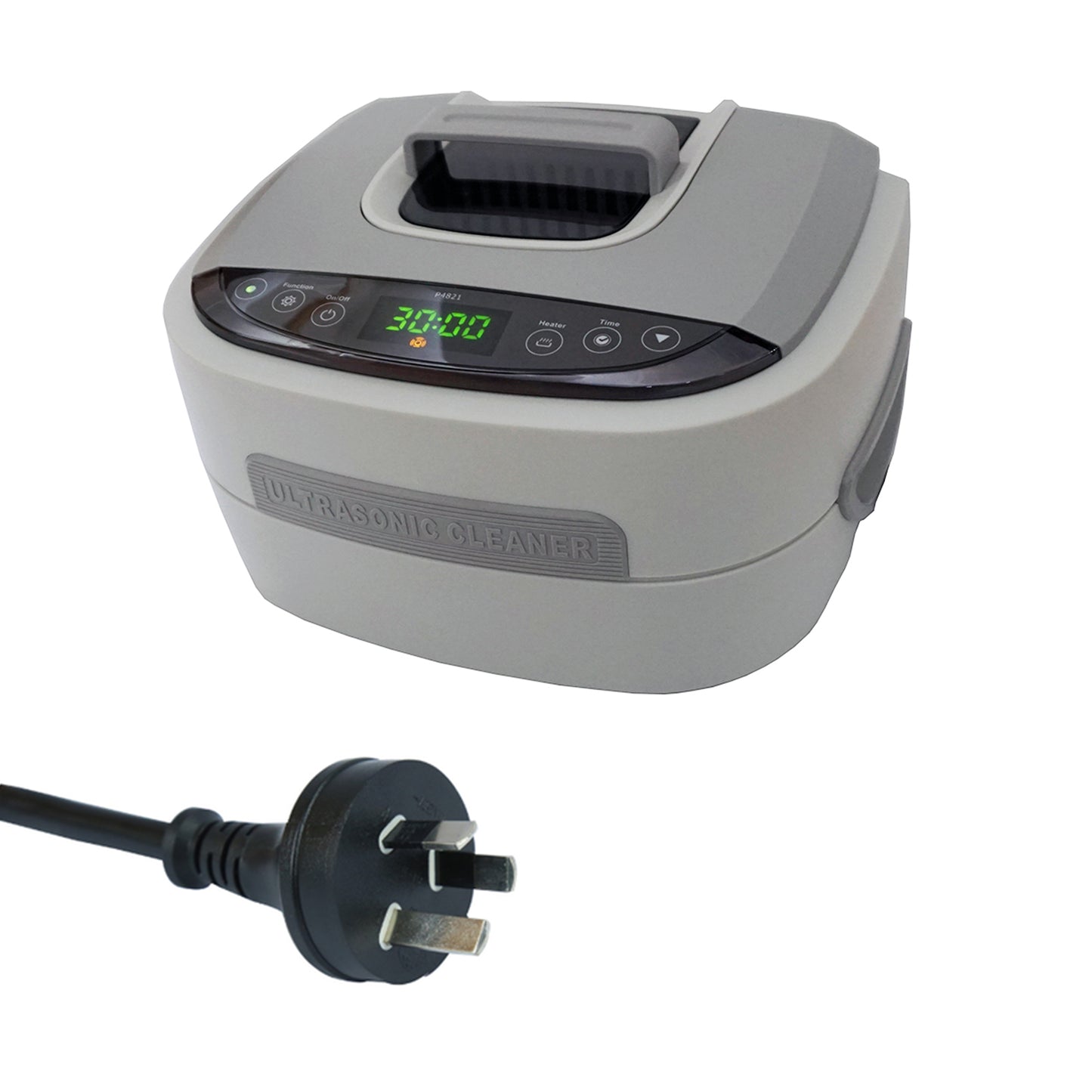 P4821 | iSonic® Ultrasonic Cleaner, 2.5L/2.6Qt, 110V 60W, 30-minute timer, touch-sensing controls