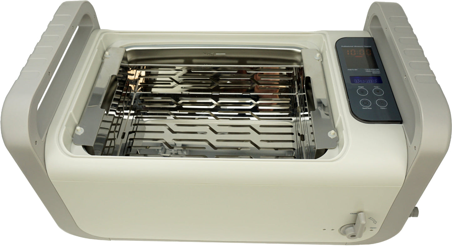 P4875-NH | iSonic® Ultrasonic cleaner 2Gal/7.5L for dental, veterinary, tattoo, piercing, surgical & other medical applications, ss basket included