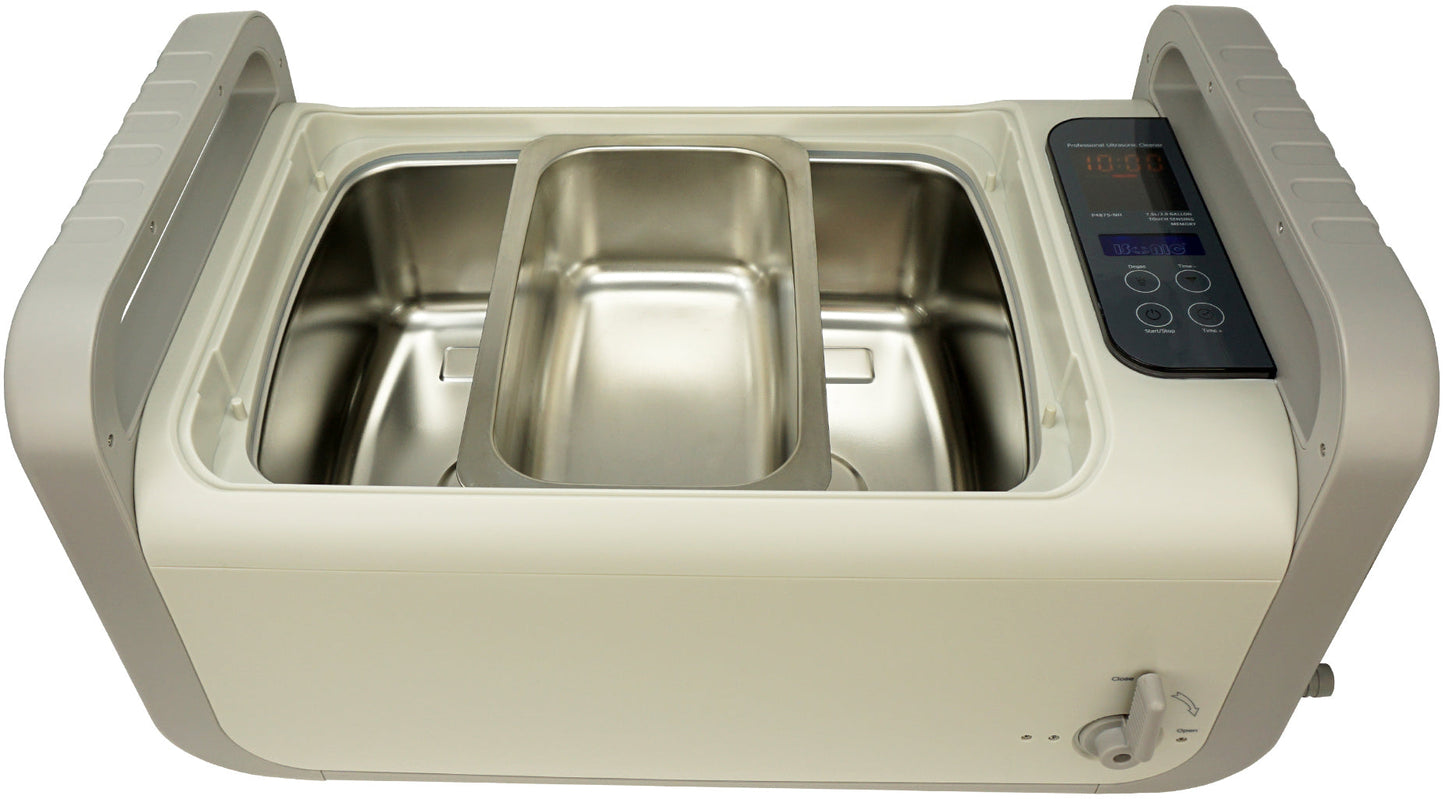 P4875-NH | iSonic® Ultrasonic cleaner 2Gal/7.5L for dental, veterinary, tattoo, piercing, surgical & other medical applications, ss basket included