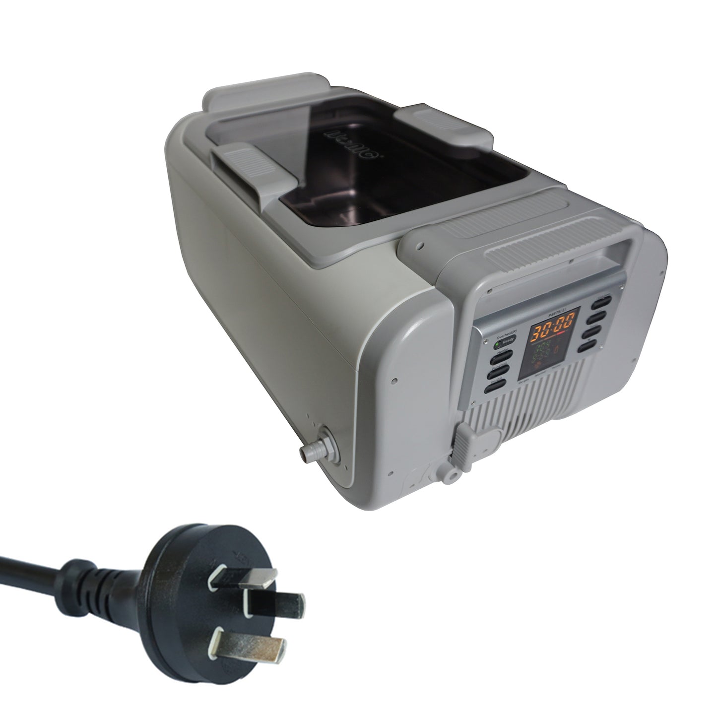 P4875(II) | iSonic® Commercial Ultrasonic cleaner, 2Gal/7.5L, with control panel in the front to save frontal counter space