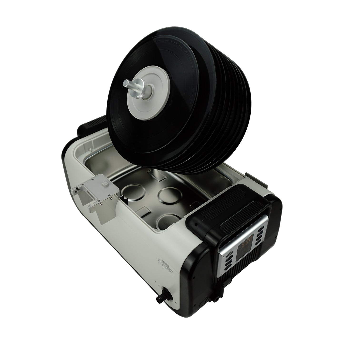 P4875II+MVR10 | iSonic® Ultrasonic Vinyl Record Cleaner for 10-LPs, 2Gal/7.5L with heaters
