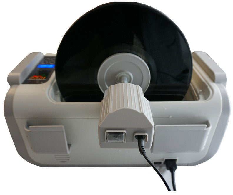 P4875II-4T-NH+MVR5 | iSonic® Ultrasonic Vinyl Cleaner for 5-LPs, 2Gal/7.5L, no heaters
