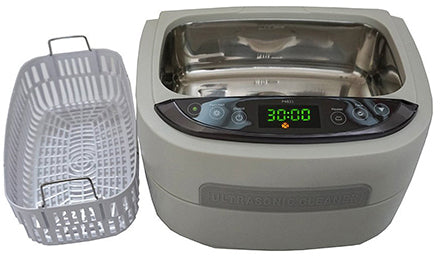 P4821 | iSonic® Ultrasonic Cleaner, 2.5L/2.6Qt, 110V 60W, 30-minute timer, touch-sensing controls