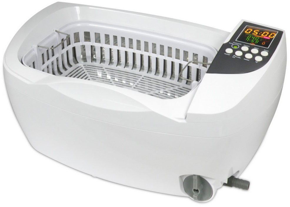 P4830 | iSonic® Ultrasonic Cleaner, 3L/3.2Qt, 110V 60W ultrasonic stack transducer, 30-minute timer