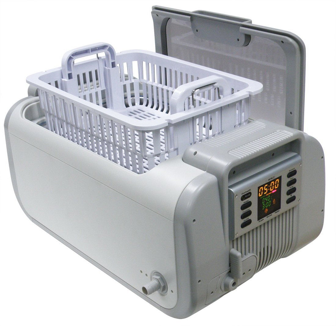 P4875(II) | iSonic® Commercial Ultrasonic cleaner, 2Gal/7.5L, with control panel in the front to save frontal counter space