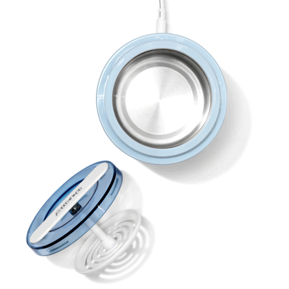 DS180 | iSonic® Ultrasonic Retainer & Denture Cleaner – Compact Design, USA Plug, 25W Full-Wave Cleaning