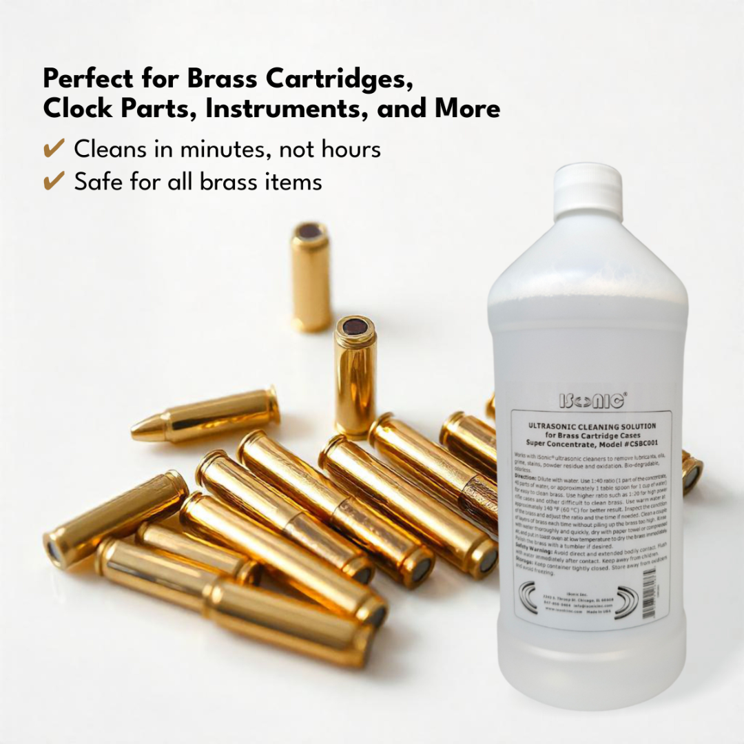 CSBC001 | iSonic® Ultrasonic Brass Cleaning Solution Concentrate