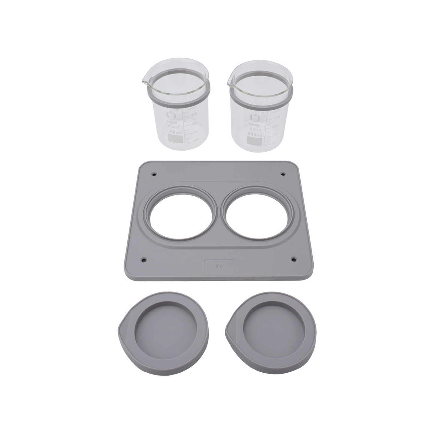 BHK02A | iSonic® 500ml double beaker holder set