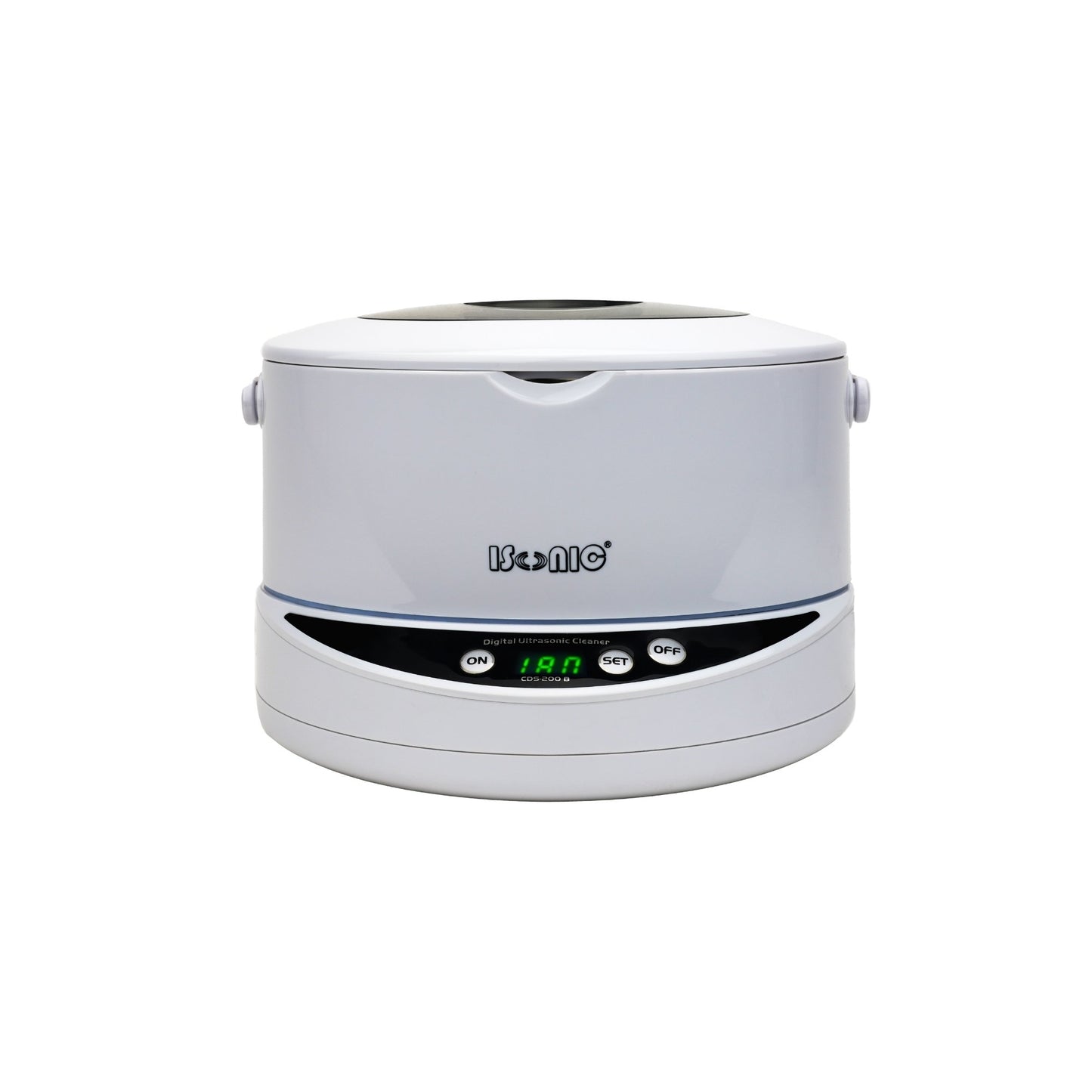 CDS200B | iSonic® Digital Ultrasonic Cleaner – 0.75L with Detachable Tank for Jewelry, Eyeglasses & CDs