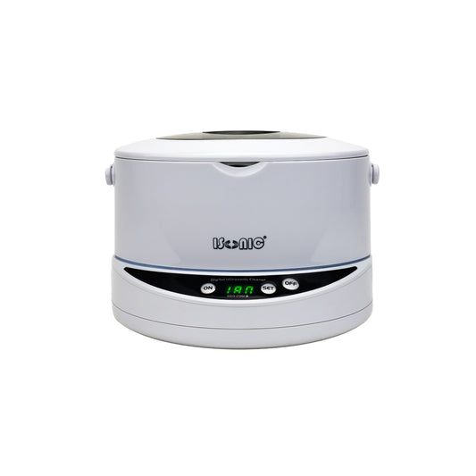 CDS200B | iSonic® Digital Ultrasonic Cleaner – 0.75L with Detachable Tank for Jewelry, Eyeglasses & CDs