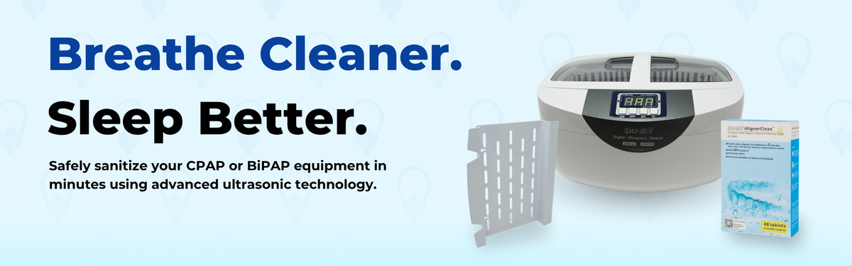 Ultrasonic CPAP/BiPAP Cleaner – iSonic | Deep Clean Sleep Equipment ...