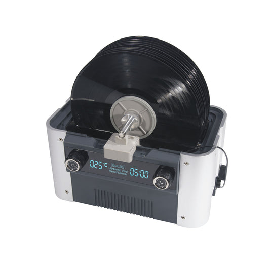 CS6.1-PRO | iSonic® Motorized Ultrasonic Vinyl Record Cleaner for 10 Records, with Filter and Spin Drying. Winner of Audiophile's Gear of The Year Award 2023!