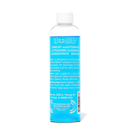 CSGJ01 | iSonic® Jewelry and Eyewear Cleaning Solution Concentrate