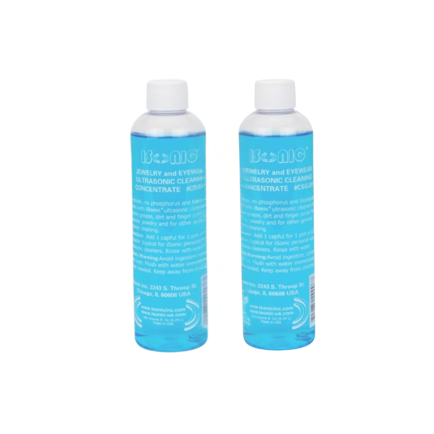 CSGJ01 | iSonic® Jewelry and Eyewear Cleaning Solution Concentrate
