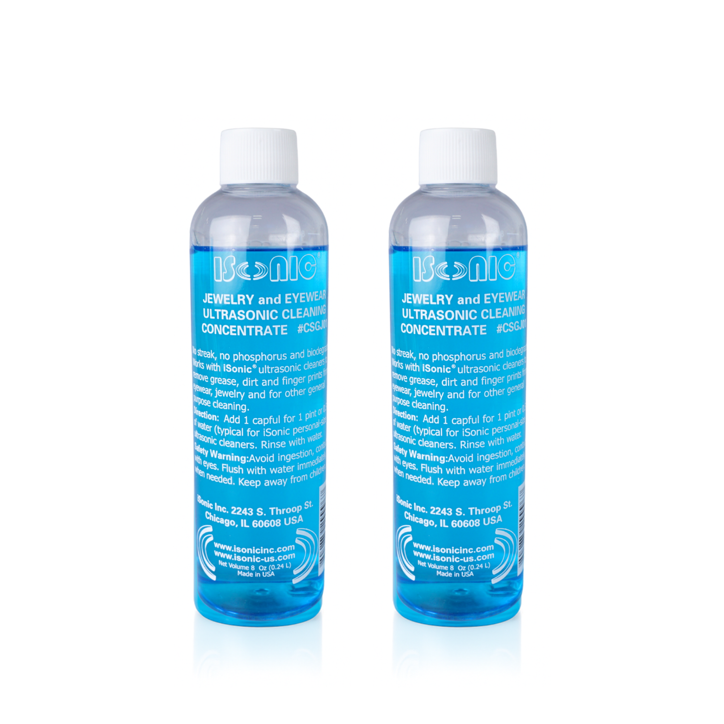 CSGJ01 | iSonic® Jewelry and Eyewear Cleaning Solution Concentrate