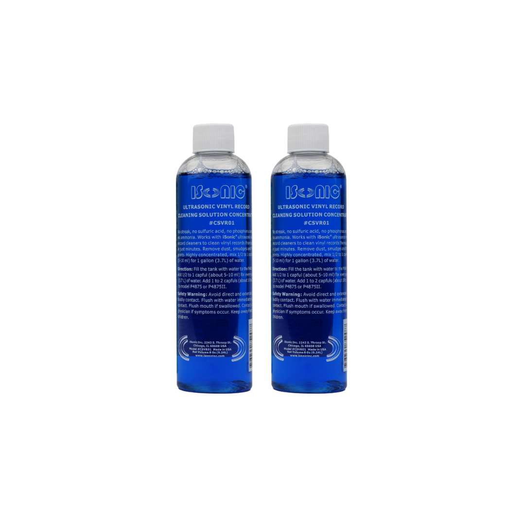 CSVR01 |  iSonic® Vinyl Record Cleaning Solution Concentrate