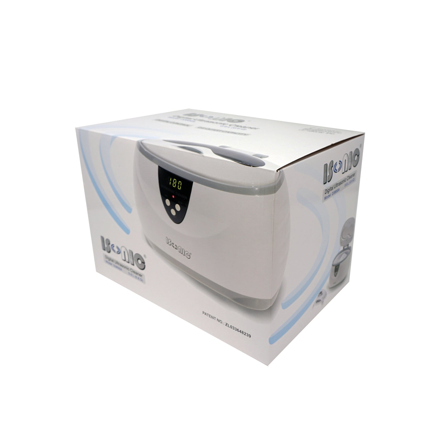 D3800A iSonic® Digital Ultrasonic Cleaner, for jewelry, eyeglasses