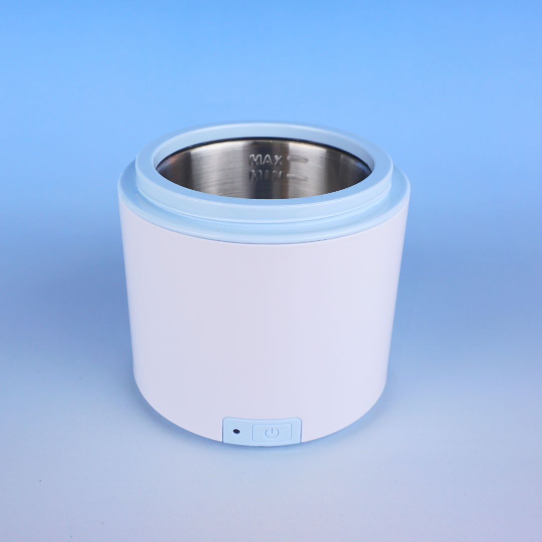 DS180 | iSonic® Ultrasonic Retainer & Denture Cleaner – Compact Design, USA Plug, 25W Full-Wave Cleaning