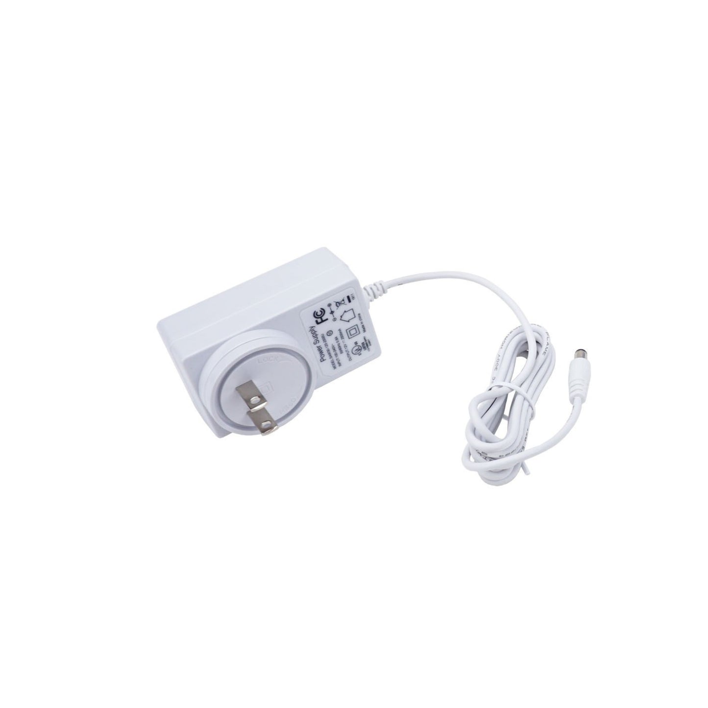 DC Power Adapter for iSonic® DS180 and DS180-B – UL Certified Plug for USA & Canada